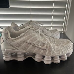 Nike Shox TL white sneakers